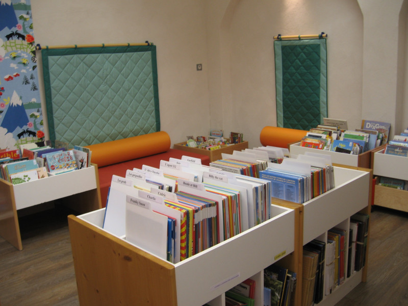 Bibliothèque Peisey-Nancroix - © office de tourisme de Peisey-Vallandry Bibliothèque Peisey-Nancroix