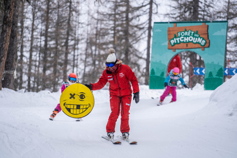 Cours Ski ESF - © Elliot Gieu Cours Ski ESF