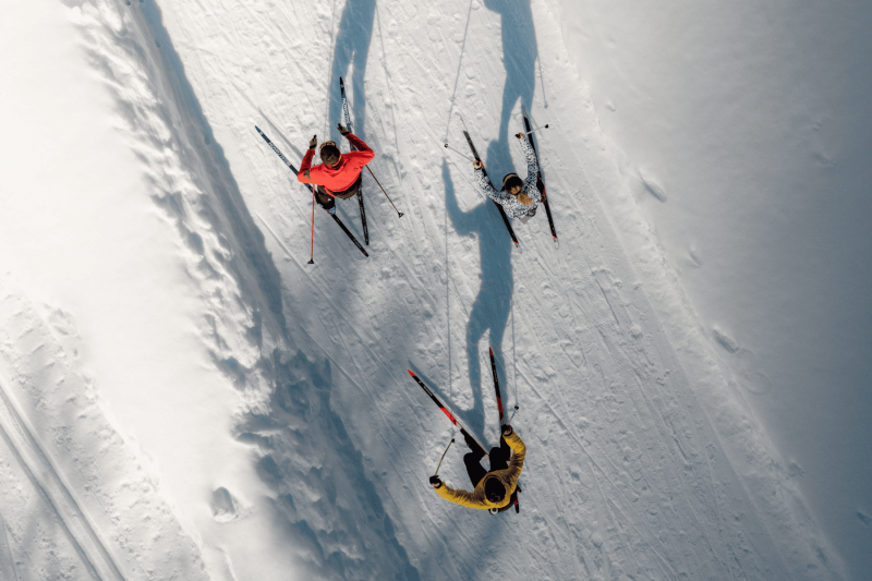 Französische Skischule in Pont Baudin