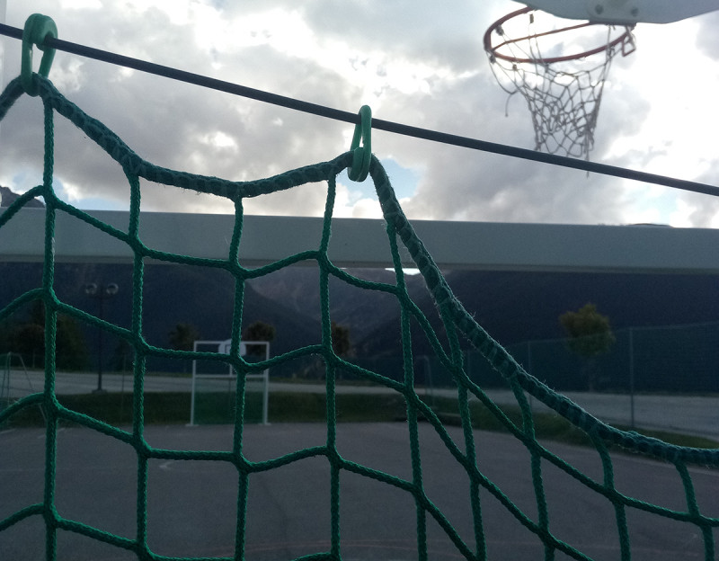 Terrain baskett et foot