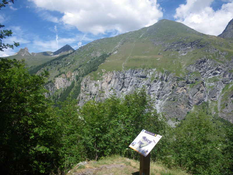 panneau et paysage