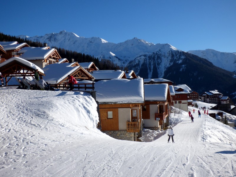 Hotel la foret/terrasse/piste myrtille/vallandry