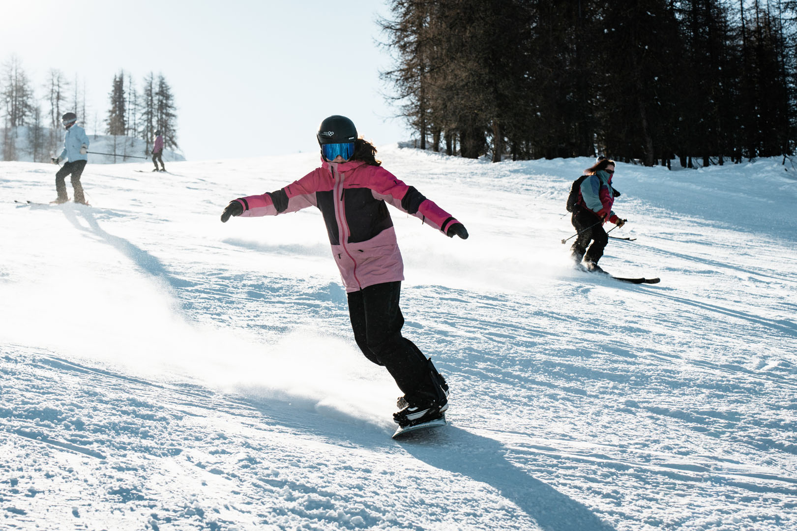 snowboard