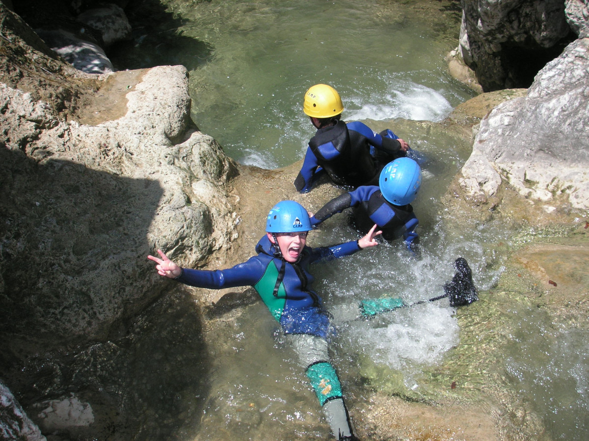 Canyoning - © Bureau des Guides Canyoning