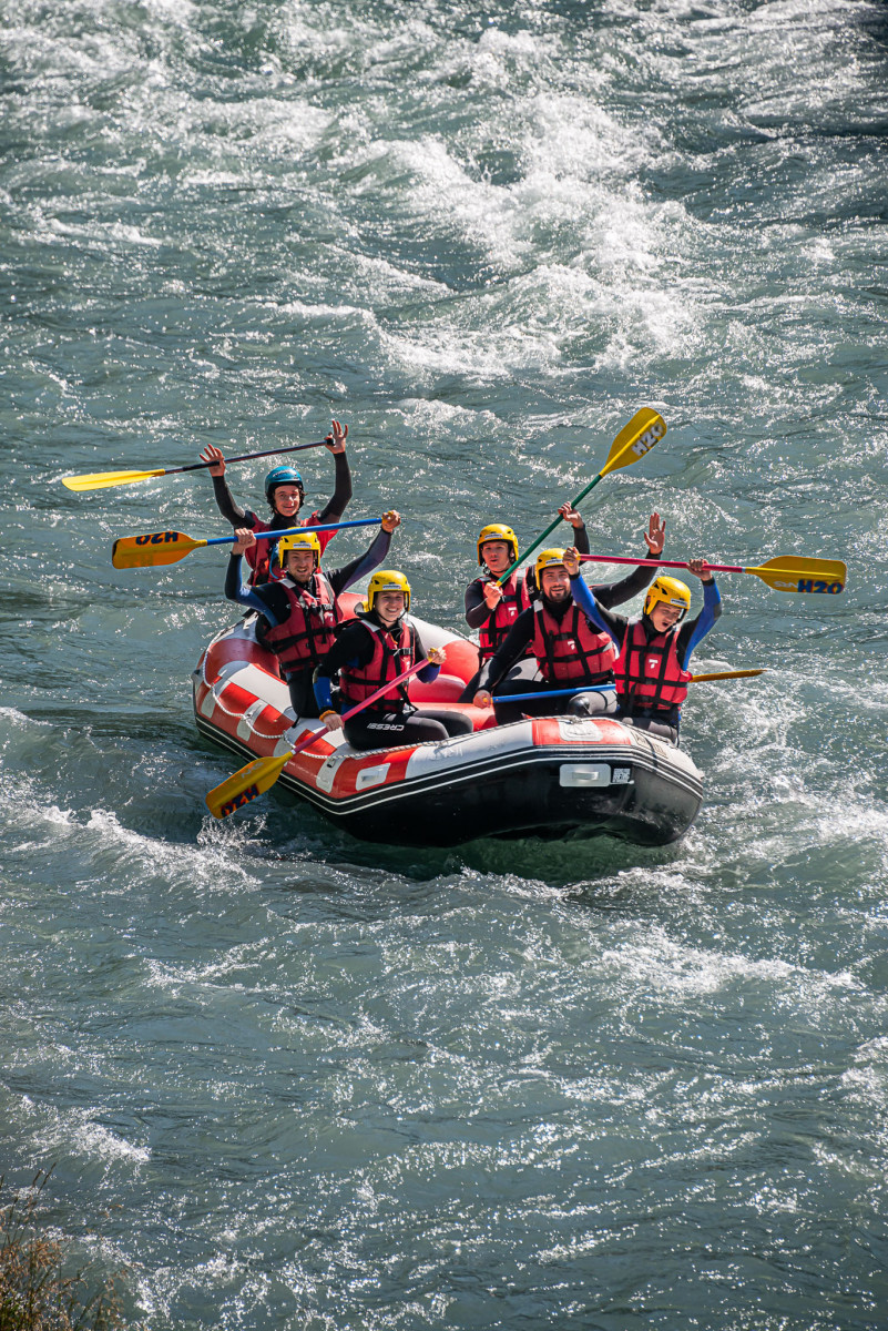 Descente rafting