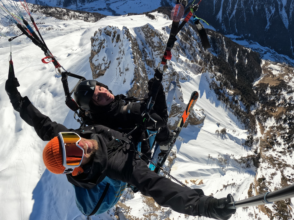 Au dessus de l'Aiguille Rousse Au dessus de l'Aiguille Rousse