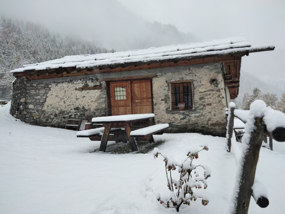 Chalet JP enneigé Chalet JP enneigé