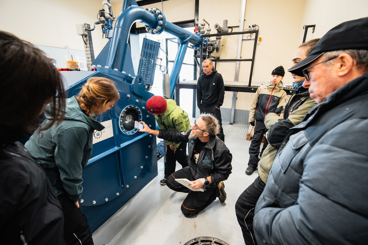 The secrets of snowmaking - © Y. ALLEGRE The secrets of snowmaking