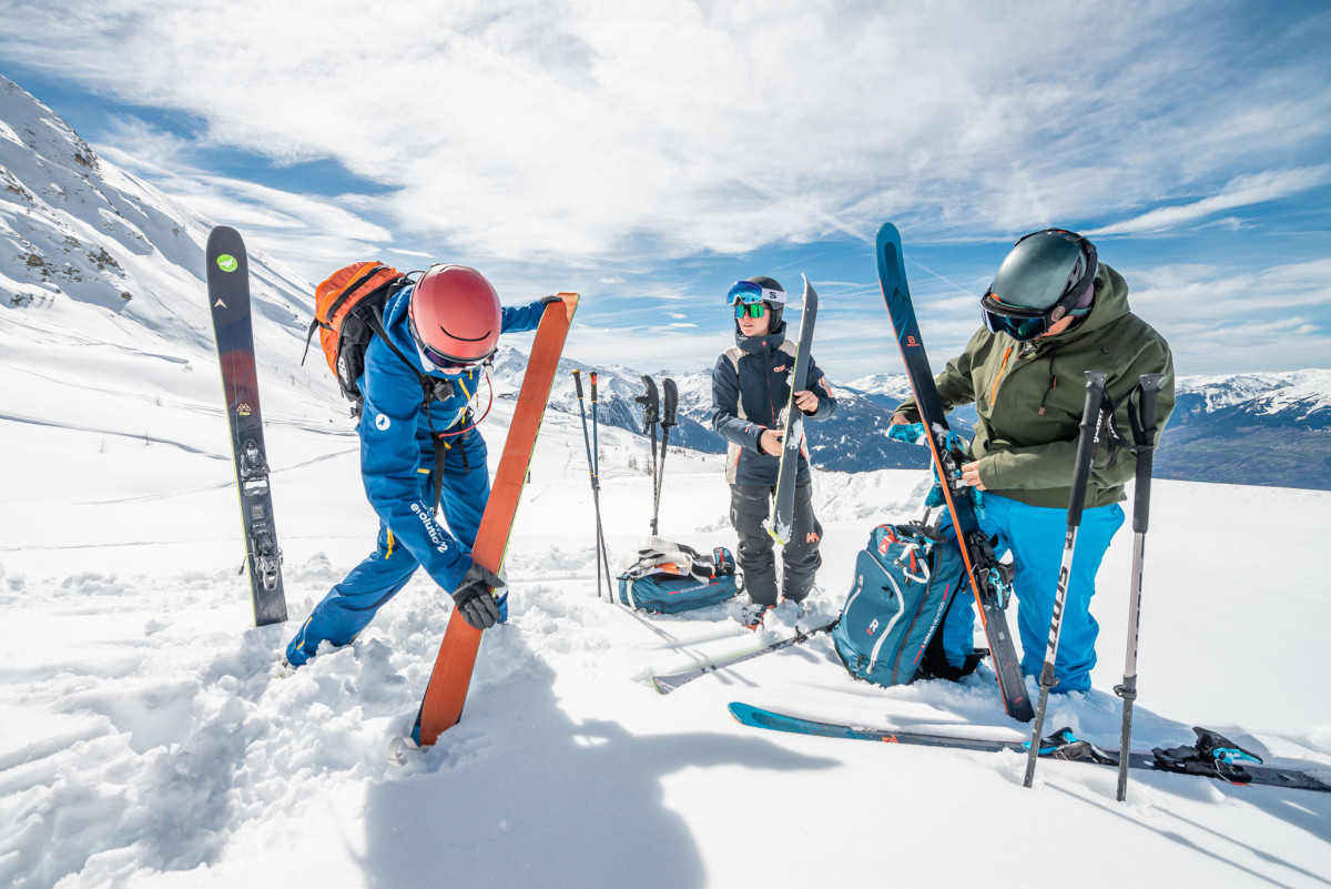 Einführung ins Skitourengehen mit Evolution 2_Peisey-Vallandry