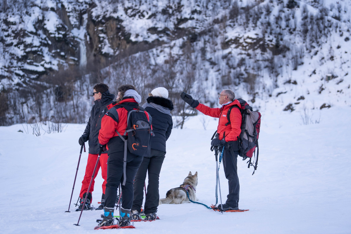 Panoramische Schneeschuhwanderung (leicht)_Peisey-Vallandry