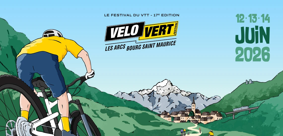 From June 12 to 14, 2026: The Vélo Vert Festival stops in Peisey-Vallandry._Peisey-Vallandry