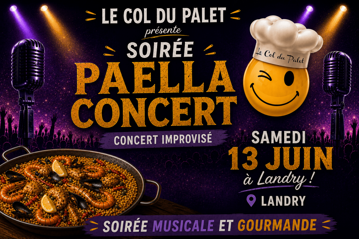 Soirée paëlla au Col du Palet