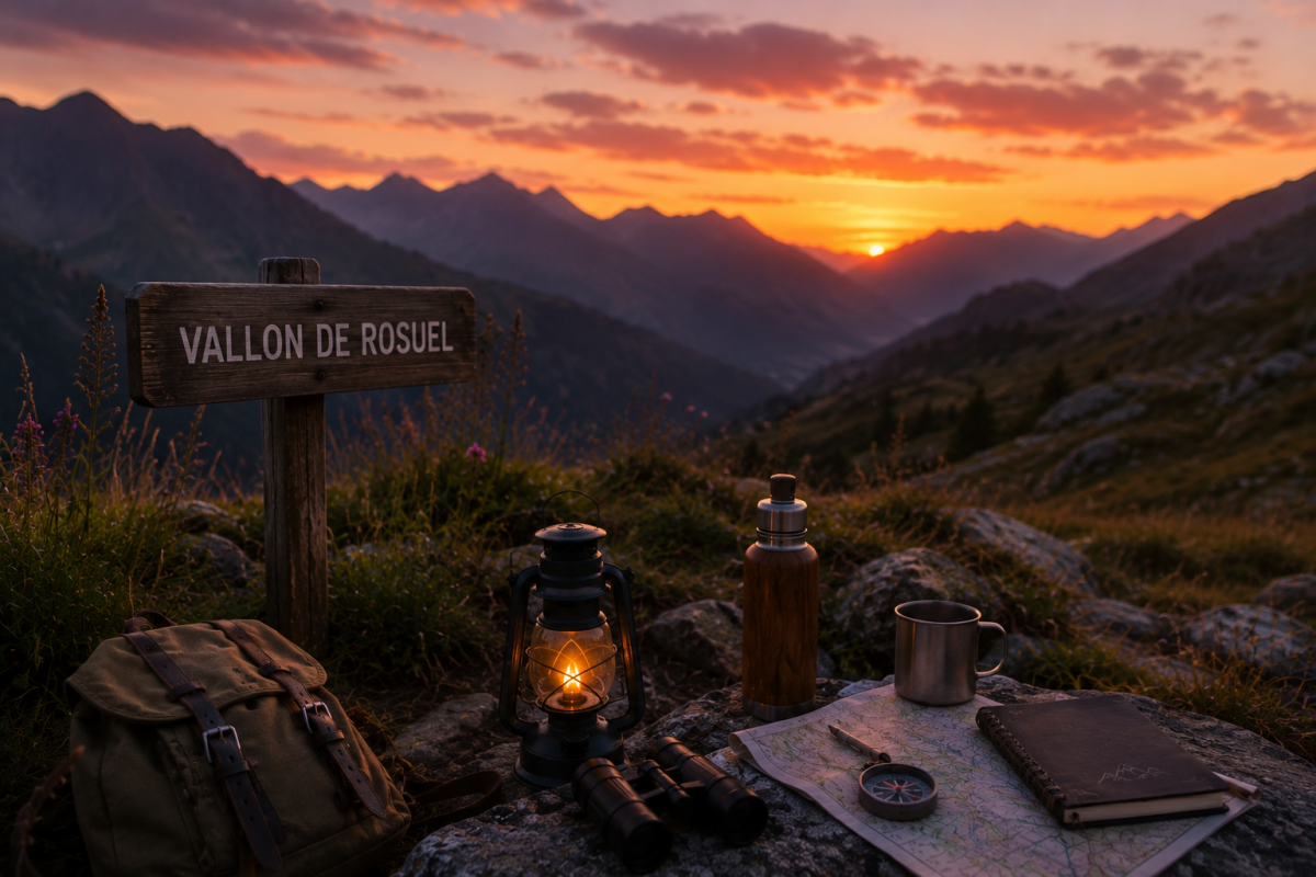 Marche au crépuscule avec Bistou Montagne : quand la montagne s'endort..._Peisey-Vallandry Marche au crépuscule avec Bistou Montagne : quand la montagne s'endort..._Peisey-Vallandry