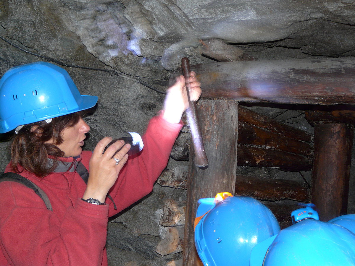Géologie enfants Les Petits Mineurs - © OT Peisey-Vallandry Géologie enfants Les Petits Mineurs