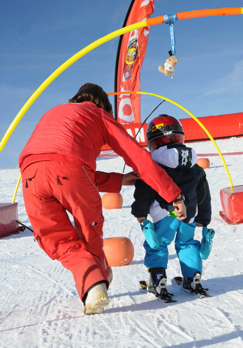 Cours de ski Bambino - © Luc Jovet Cours de ski Bambino