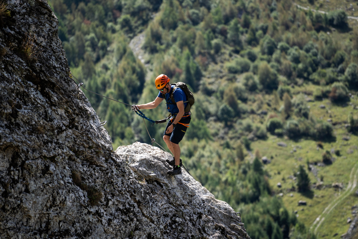 Via ferrata - © Elliot Gieu Via ferrata