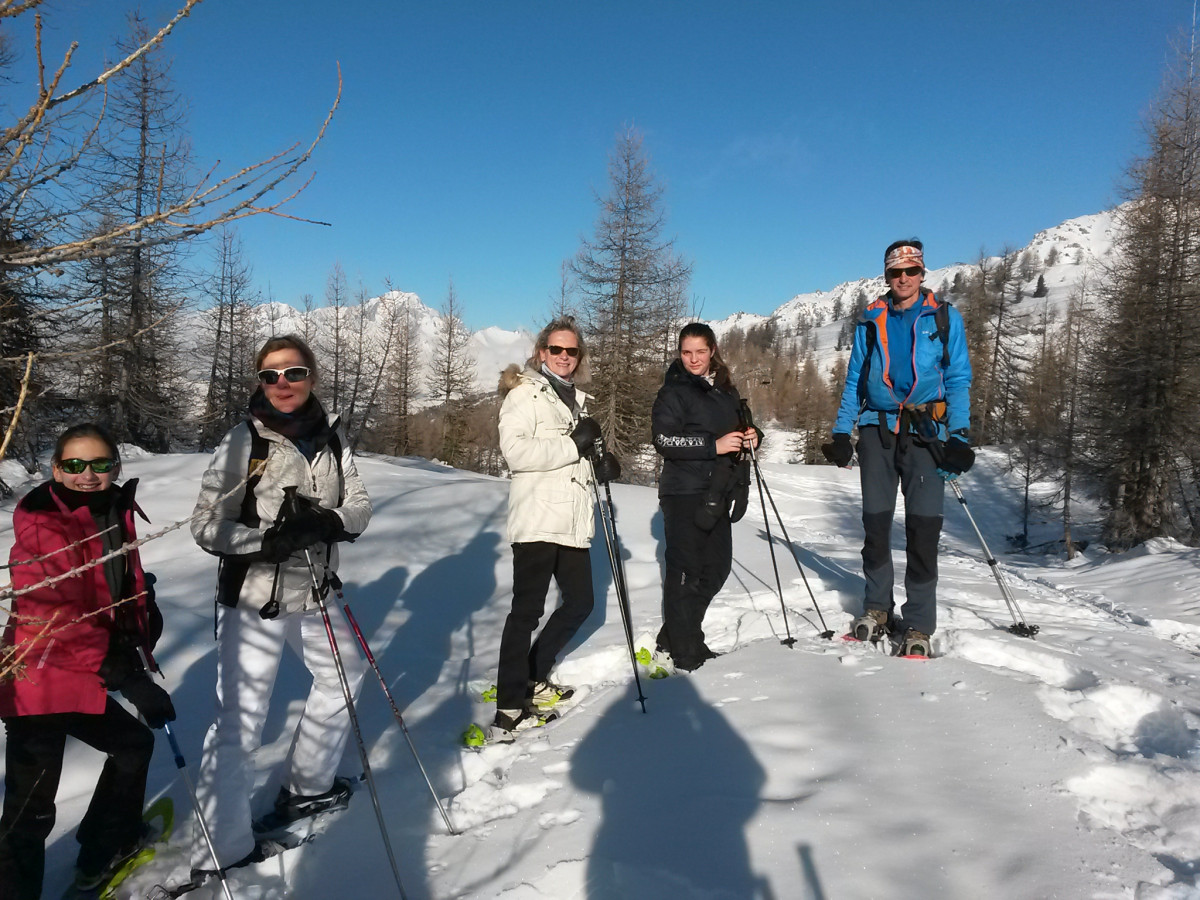 raquettes Peisey