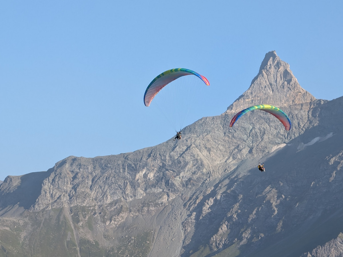 Parapente Biplace Peisey - © FLYTANDEM Parapente Biplace Peisey