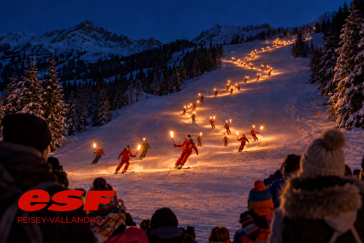 Descente aux Flambeaux de Noël_Peisey-Vallandry Descente aux Flambeaux de Noël_Peisey-Vallandry