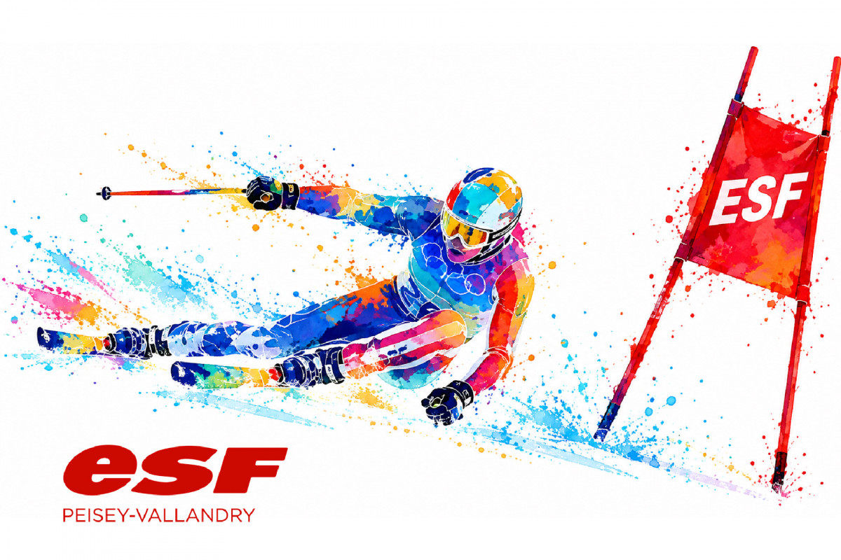 ESF - Flèche (slalom géant)_Peisey-Vallandry