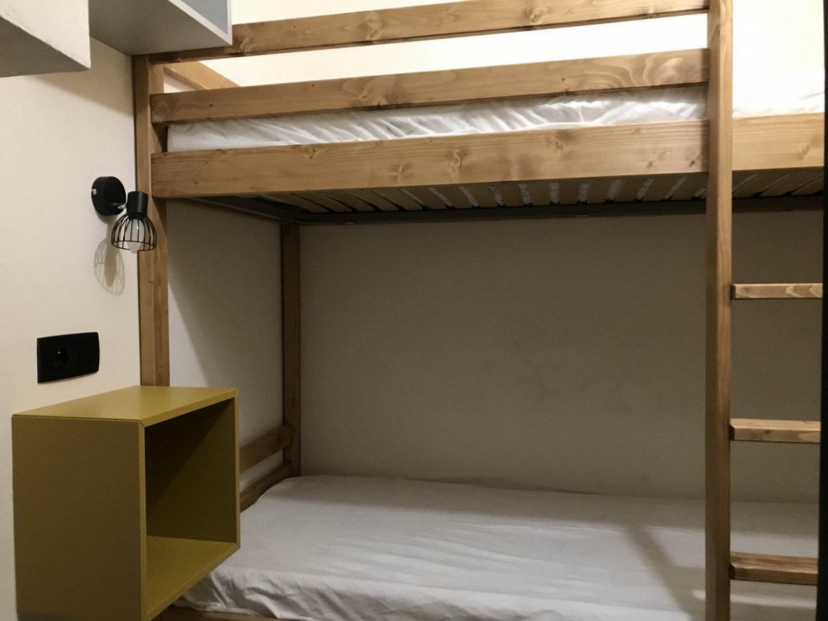 Cabine lits superposés Neige et Soleil B4 Plan-Peisey
