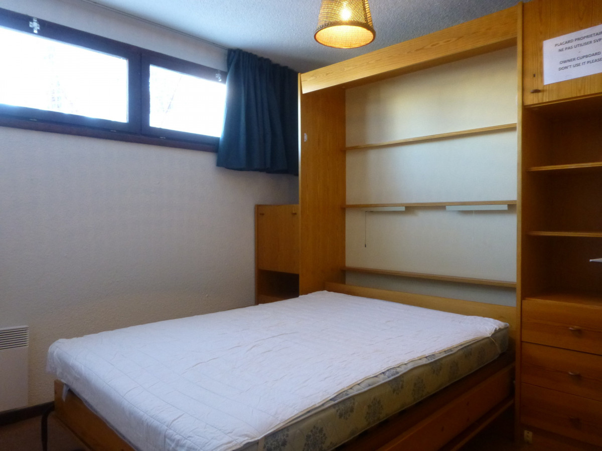 Chambre lit double Belvedere 11 Plan-Peisey