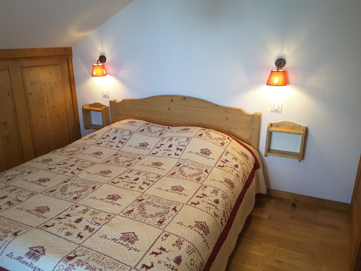 Chambre lit double les Choucas 14 Vallandry Chambre lit double les Choucas 14 Vallandry