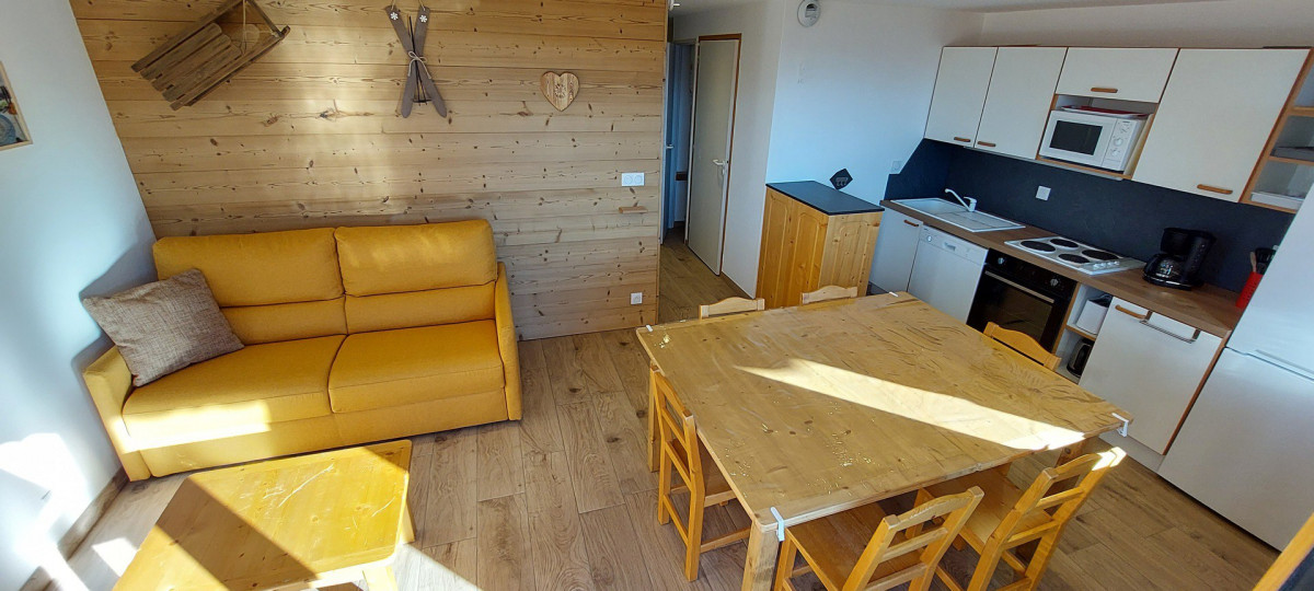 Séjour et cuisine Edelweiss 3 Vallandry Séjour et cuisine Edelweiss 3 Vallandry