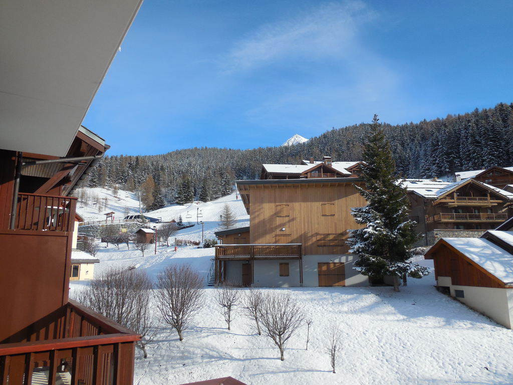Vue hiver Cret de l'Ours 60 Vallandry Vue hiver Cret de l'Ours 60 Vallandry