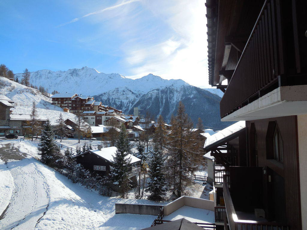 Vue hiver Cret de l'Ours 60 Vallandry Vue hiver Cret de l'Ours 60 Vallandry