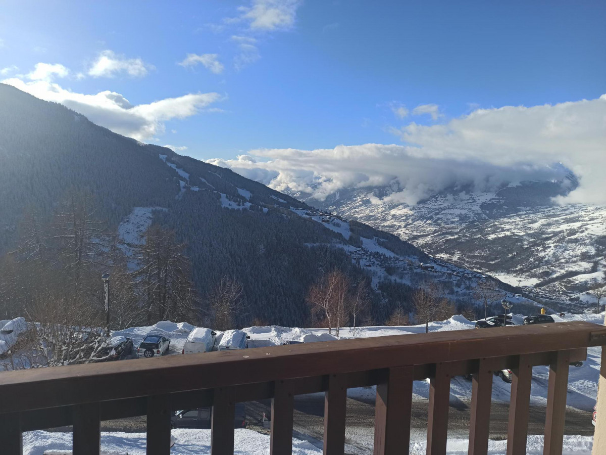 Vue hiver Praz de l'Ours A 53 Vallandry