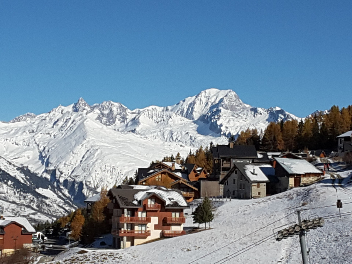 Vue Mont Blanc Cret de l'Ours 35 Vallandry Vue Mont Blanc Cret de l'Ours 35 Vallandry