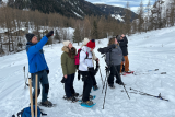 Daytime walk with the Grand Plan reindeer_Peisey-Vallandry