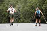 Roller skiing initiation