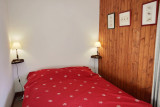 Chambre lit double Chalet Isard les Arches Peisey