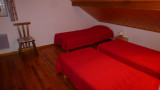 Chambre lits simples Chalet Morel la Chenarie Peisey