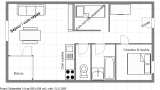 Plan appartement Soldanelles 16 Vallandry