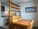 Séjour et cuisine Petite Ourse 106 Vallandry