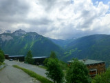 Vue été Belvedere 32 Plan-Peisey