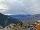 Vue hiver Belvedere 41 Plan-Peisey