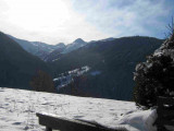 Vue hiver Parc 3 Plan-Peisey