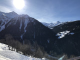 Vue hiver Plein Sud 46 Plan-Peisey