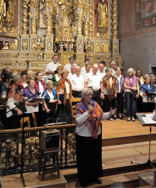 Concert La Chorale des Amis des Vernettes_Peisey-Nancroix
