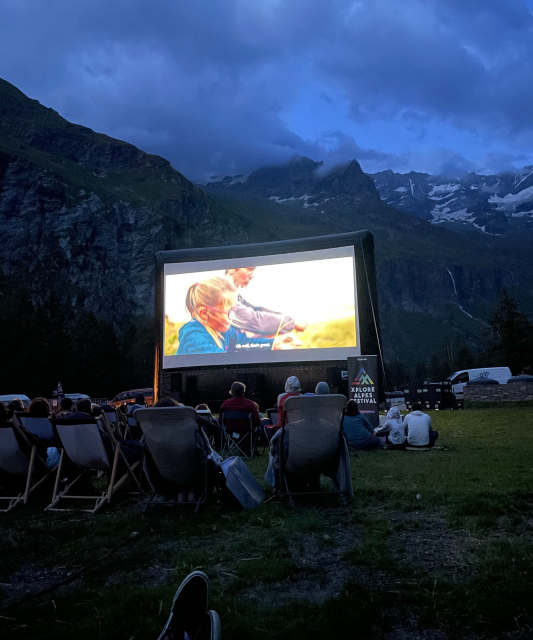 Xplore Film Tour - Open-air cinema in Rosuel_Peisey-Nancroix