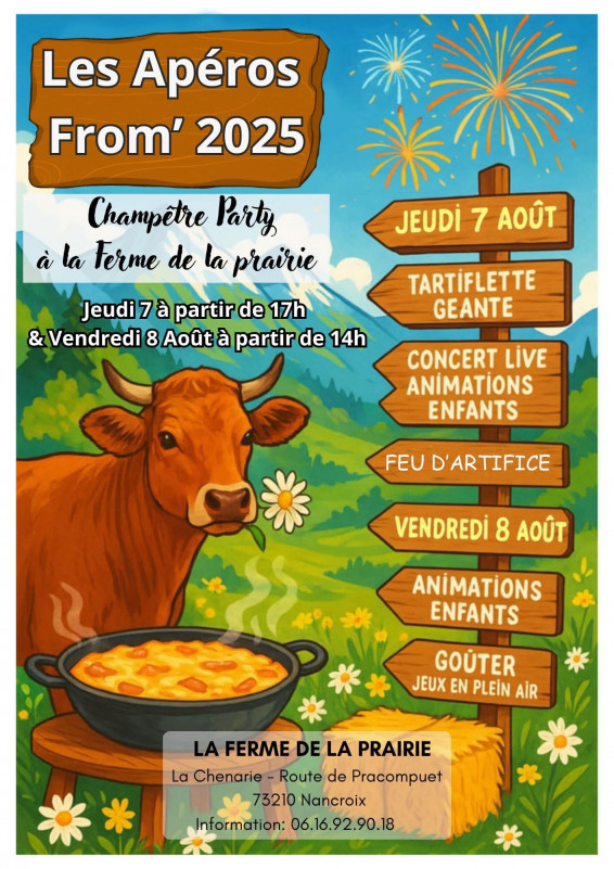 Apéro From' 2025_Peisey-Nancroix