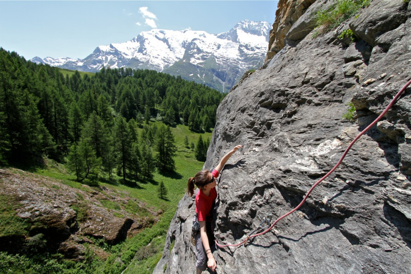 Ecole d'escalade Peisey-Vallandry - © Pascal Arpin BDG Peisey-Vallandry Ecole d'escalade Peisey-Vallandry