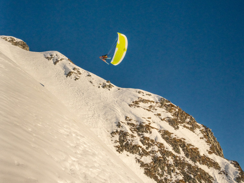 Speed-Flying biplace peisey vallandry