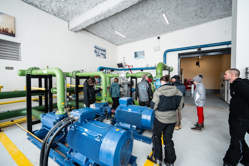 Les coulisses de la neige - © Y. ALLEGRE Les coulisses de la neige