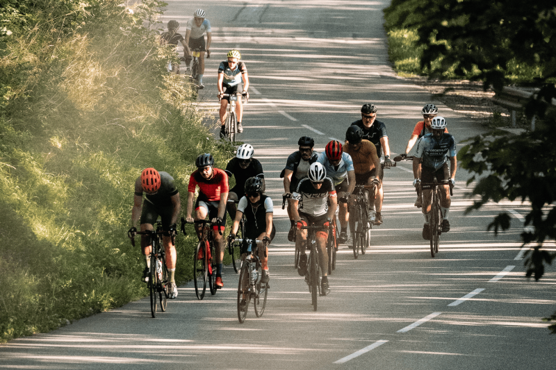 Freundliche Radtour
