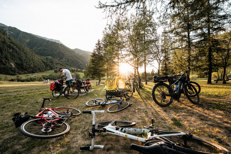 Freundliche Radtour